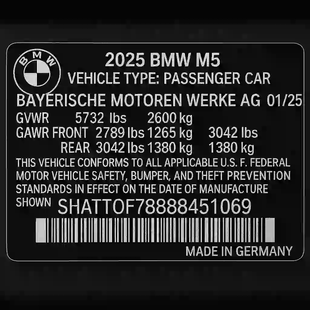 Купить шильдик, VIN